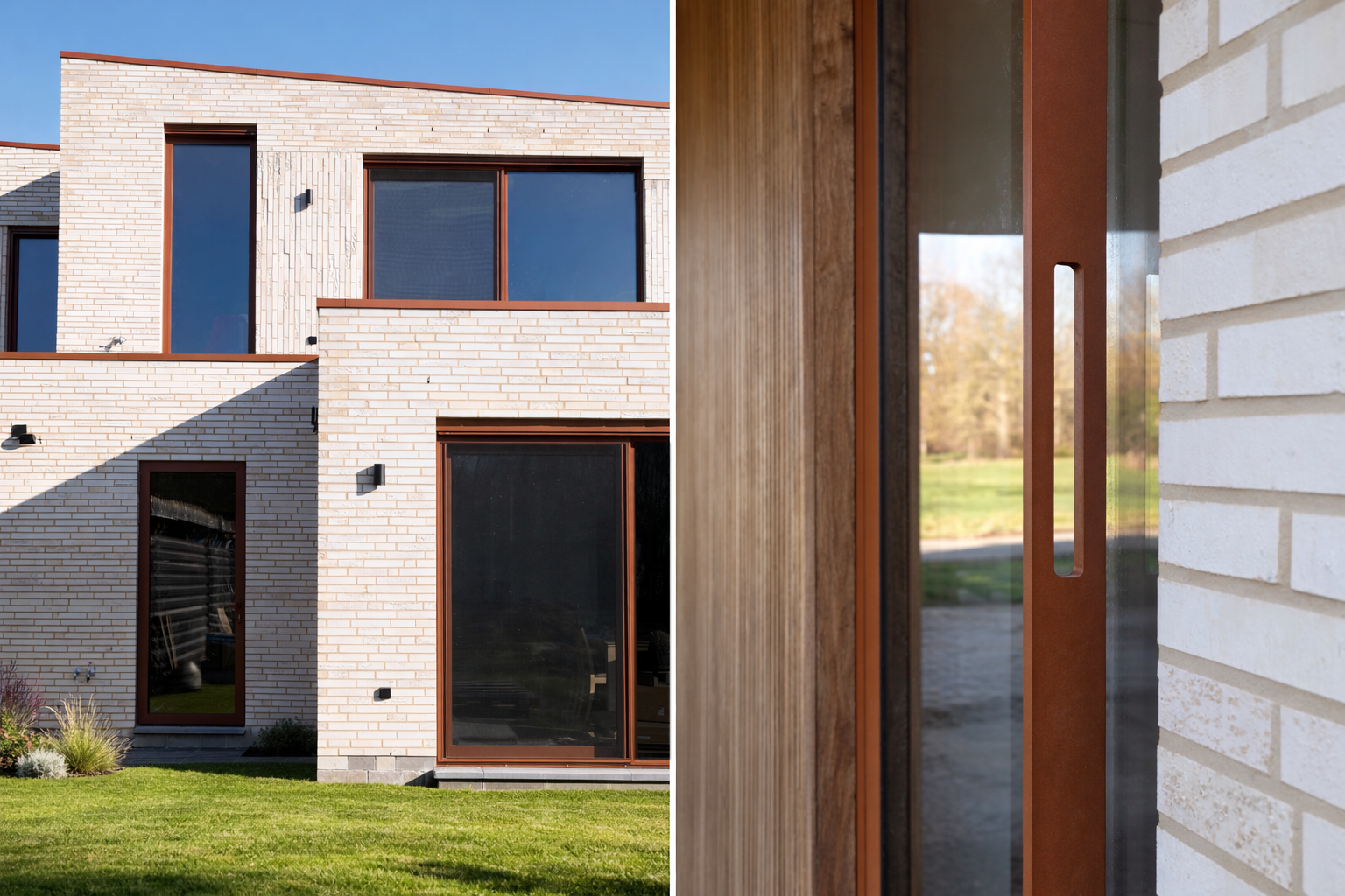 Moderne Architectuur Met Geometrische Lijnen